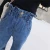 Import Wholesale latest blue balloon  jeans for girls kids high waist jeans from China