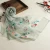 Import Wholesale latest embroidery silk scarf women hijabs shawls girl silk scarf fashion silk scarf from China