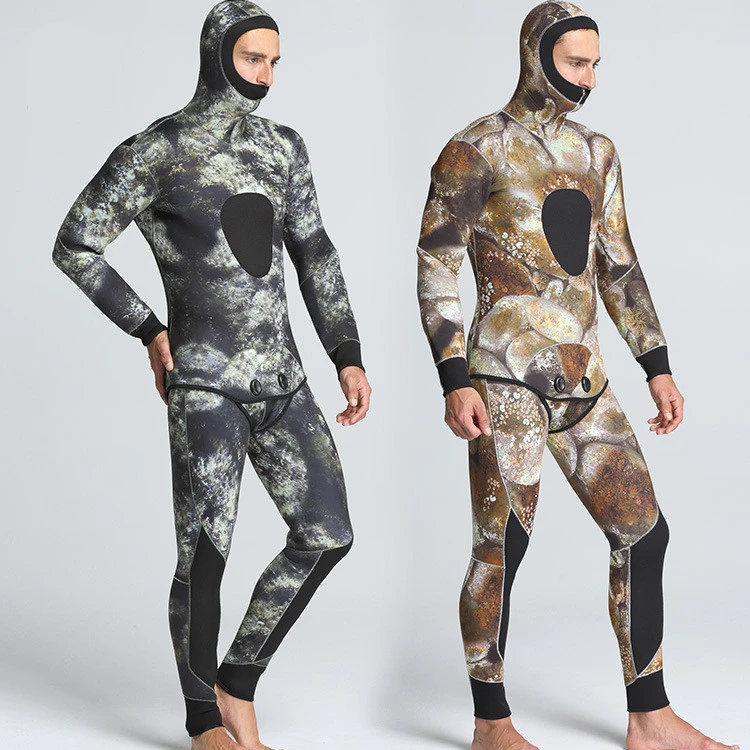 Wholesale Men 5mm Diving Hunting Fish Clothing Deep Diving Spearfishing Wetsuit