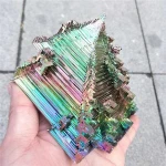 wholesale natural bismuth quartz mineral ingots for sale