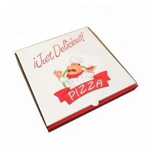 Wholesale Offset Printing Cardboard Pizza Box Recycled Customized Logo