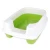 Import wholesale plastic travel easy clean pet toilet cat litter box with scoop from China