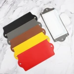 wholesale PU Leather storage bag custom logo outdoor travel portabledust facemask control storage bag