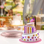 Wholesale Rose Gold Cake Drum Board Cake Drums Round Smooth Edges Cake Board Wholesales