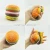 Import wholesale squishy slow rising fake jumbo hamburger toys for promotional from China