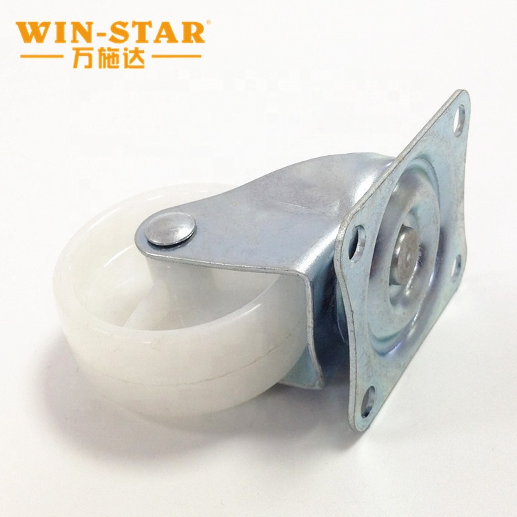 Wholesale Supply furniture parts metal PVC caster wheel for sofa