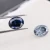Import Wholesale  VVS Oval Cut  Moissanite Diamonds Blue Grey Color  Moissanite Loose Stones For jewelry Making from China