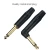 Import Wholesaler Straight 21AWG 6.35mm 1/4 Inch instrument cable guitar for Electric Guitar/Keyboard from China