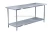 Import Wholesales 2-tier floding stainless steel kitchen working table with sink from China