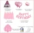 Import Wholesales Pink Happy Birthday Banner Foil Balloons Birthday Theme Party Decoration Supplies Set from China