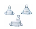 Wide Neck Baby Feeding Bottle Silicone Teats