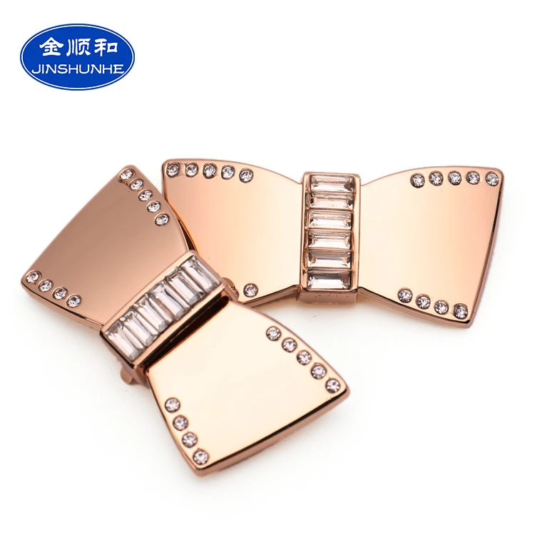 Widely used fashion ladies shoe accessories shoes buckle
