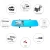 Import wifi wire free One second startup 4.3 inch driver recorder hd digital wireless car dvr rear view mirror from China