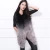 Import Winter warm sleeveless real raccoon fur good quality heated fur vest from China