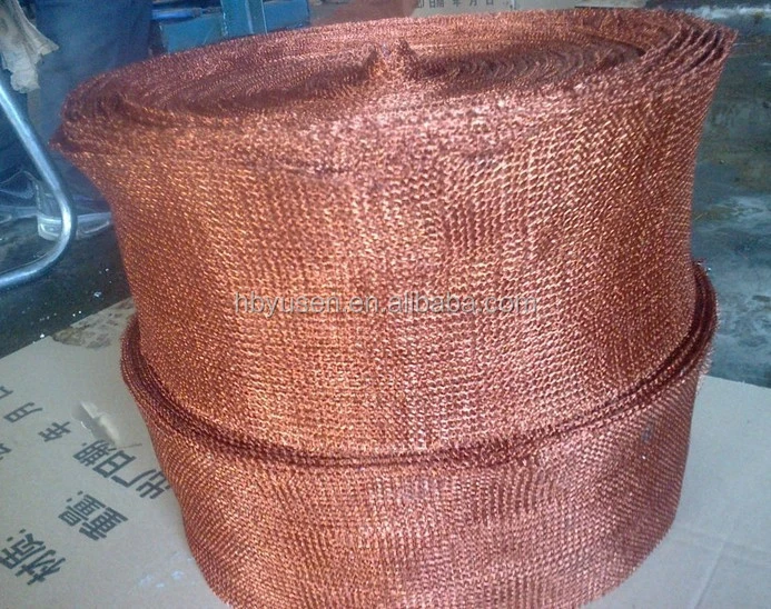 wire copper filter mesh for demister
