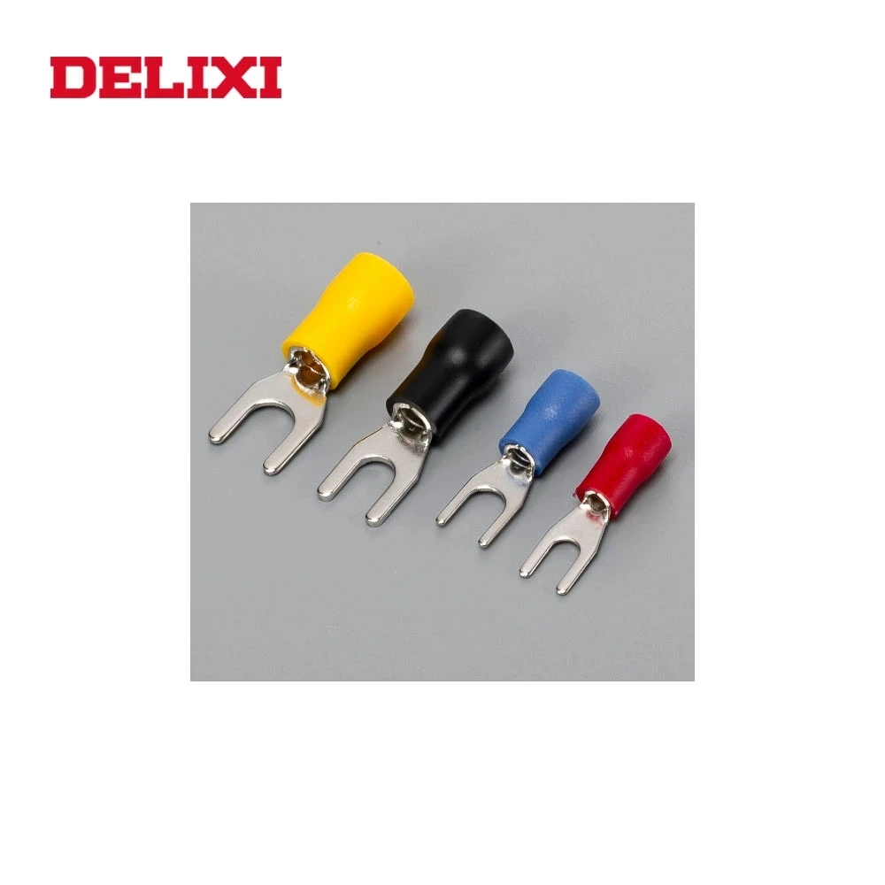 Wire Female Cable Lugs Car Electrical Insulted Crimp Spade Terminal connector Wiring Brass Terminal Connector