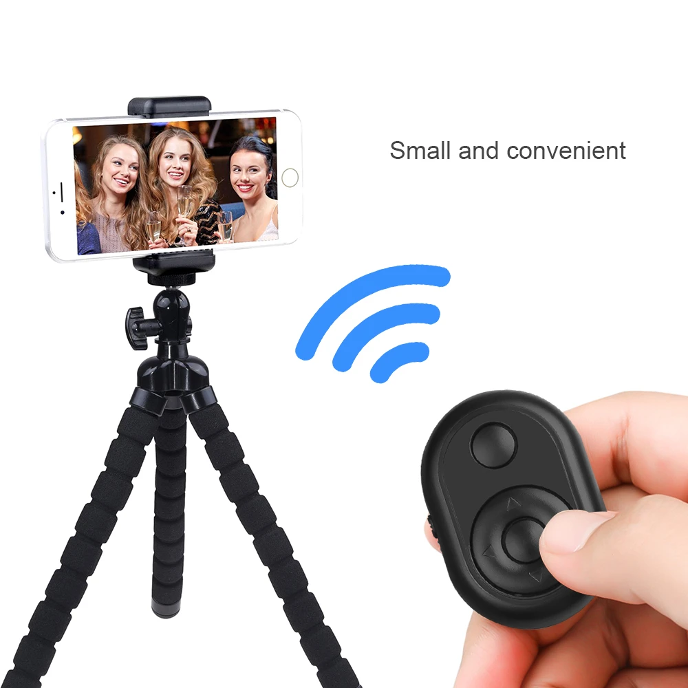 Wireless Phone Camera Shutter Release Phone Controller for iPhone Android Remote Control Shutter