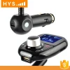 Wireless Radio Adapter Car FM Transmitter USB Charger mp3 player with bluetooth