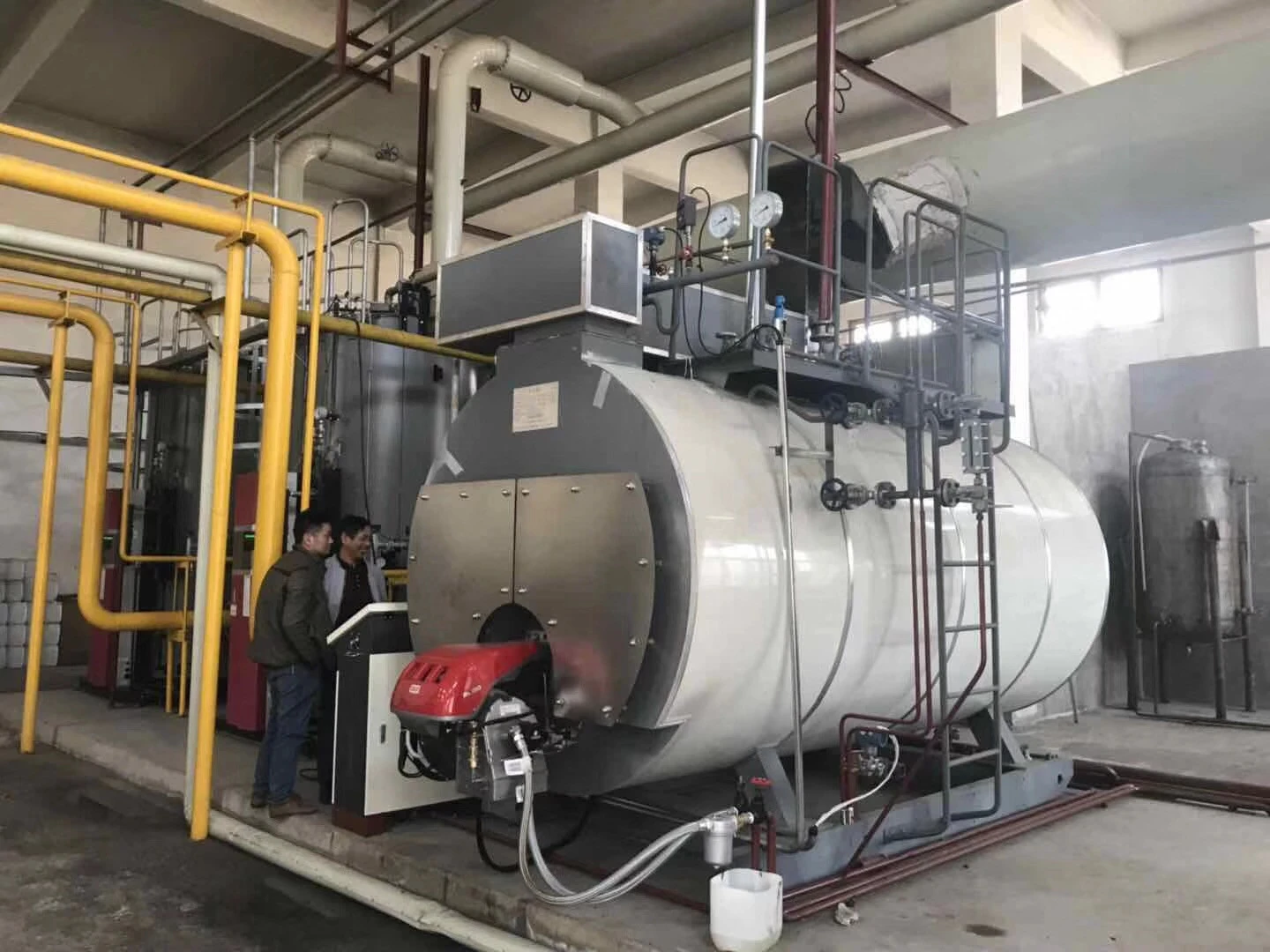 WNS Type high efficiency fuel oil gas condensing steam hot water boiler