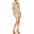 Import Women Beige Long Sleeve Jacket Blazer Mini Dress Pocket Casual Dresses from China