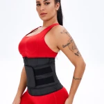 Women Curvy Slimming Waist Cincher One Belt Adjustable Sauna 9 steel Bones Latex Waist Trainer