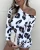 Import women fashion tops blouse  new model shirts  tops blouses and off shoulder long sleeve  leopard t shirts from China