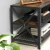 Import Wood Grain Metal Wooden Tv Stand Living Room Furniture Decor,Brown Tv Stand from China