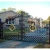 Import Wrought iron gate custom design 2020 Industrial style new iron pipe gate design iron steel gate from China