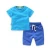 Import X84279B New Arrival Plain Design Boys Summer Set Blank T-Shirt + Short Boy Clothing Sets Toddler Kids Clothes Set from China
