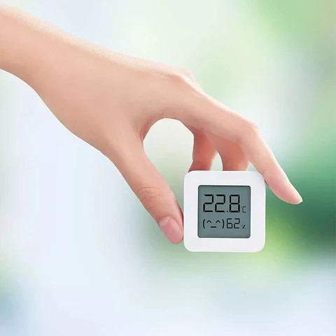 Xiaomi Mijia Thermometer 2 Wireless Smart Electric Digital Hygrometer Mijia APP Screen  Humidity Sensor Moisture Meter