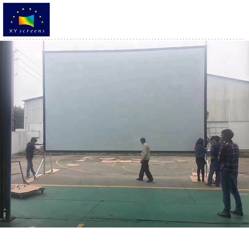 Buy Xyscreens Customized 100 200 300 400 500 Inches Portable Fast Fold ...