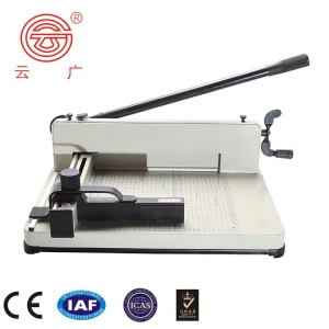 YG 858 A4 paper guillotine cutter trimmer for office
