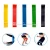 Import Yoga Home Gym Fitness Strength Training Workout Elastic Resistance Bands/ Wholesale Custom Logo Rubber Resistance Band Set from China