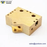 YONTONE Brass Cnc Machining High Quality Cnc Parts Machining Brass Lathe Turning Part