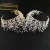 YouLaPan HP193-white beads  Fashion White Beads Wedding Hair Accessories,Handmade Crowns Tiara for Bride