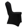 YT00313 wholesale universal black wedding spandex lycra banquet chair cover