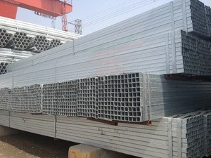 zinc coated SHS/RHS galvanized square steel pipe