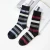 Import ZQW-23 fashion mens leisure colourful striped mens hosiery, 100% cotton Socks, and the reinforced male socks from China