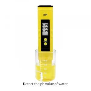 0 to 14.00 ph measuring range portable pocket size digital ph meter / tester for drinking water, pool and aquarium