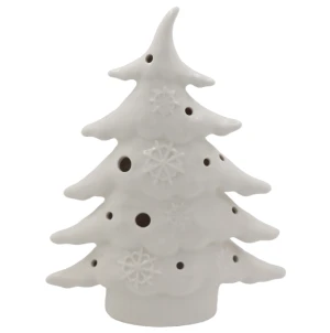 Hollow out Christmas tree ceramic home decoration, suitable for offices and living rooms046-218446