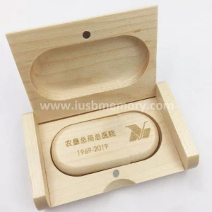 SD-022 wooden 2gb 4gb 8gb usb memory with wooden box