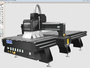 TigerTec CNC router TR408AD 1240*2460mm (4′ x 8′ )  Italy HSD Spindle