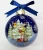 Import Hand painted Christmas ball with custom logo glass logo balls Custom design logo ball from China