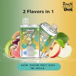High Grade Uwin Crystal Twins 40K Dual Fruit Disposable Vape Wholesale Affordable Price Estonia Global Bulk Purchase