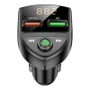 Car Charger FM Transmitter Bluetooth 5.0, Car Mp3 Player Voice Assistant