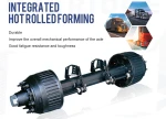 German series axle 14-18 tons