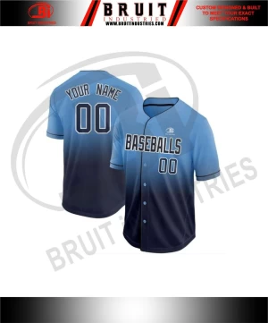 Wholesale Baseball Uniform Design Custom Cheap Sublimated Softball Baseball Jersey