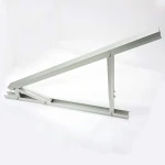Aluminum Solar Adjustable Triangle Bracket for Roof And Ground Mounting System