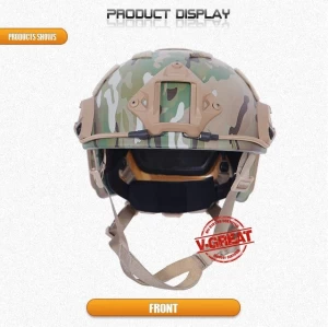 Advanced Combat Helmet Safety Helmet Cushion Industrial Twaron Helmet Aramid/PE Helmet for Military/Police