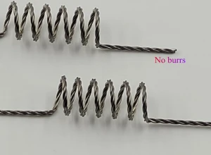 0.2-1mm wire Customized 99.95% Purity Tungsten Heater